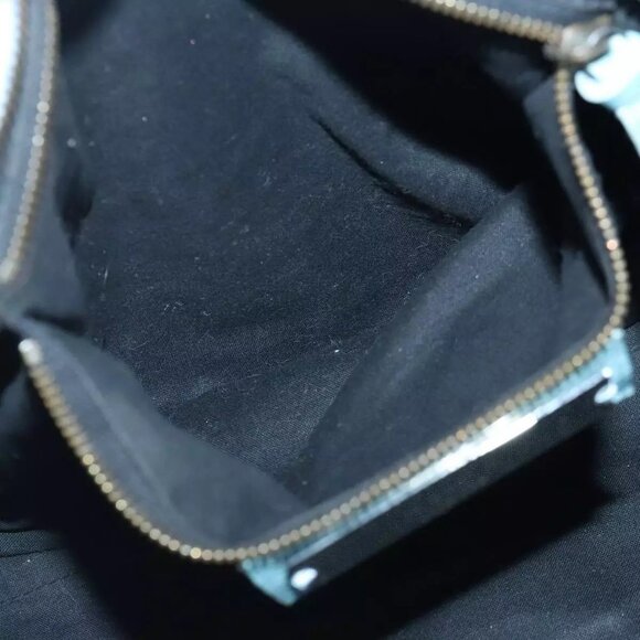 BALENCIAGA The City Hand Bag Leather 2way Light Blue Auth - Picture 7 of 16